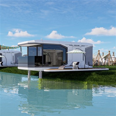 كبسولة الفضاء منزل صغير